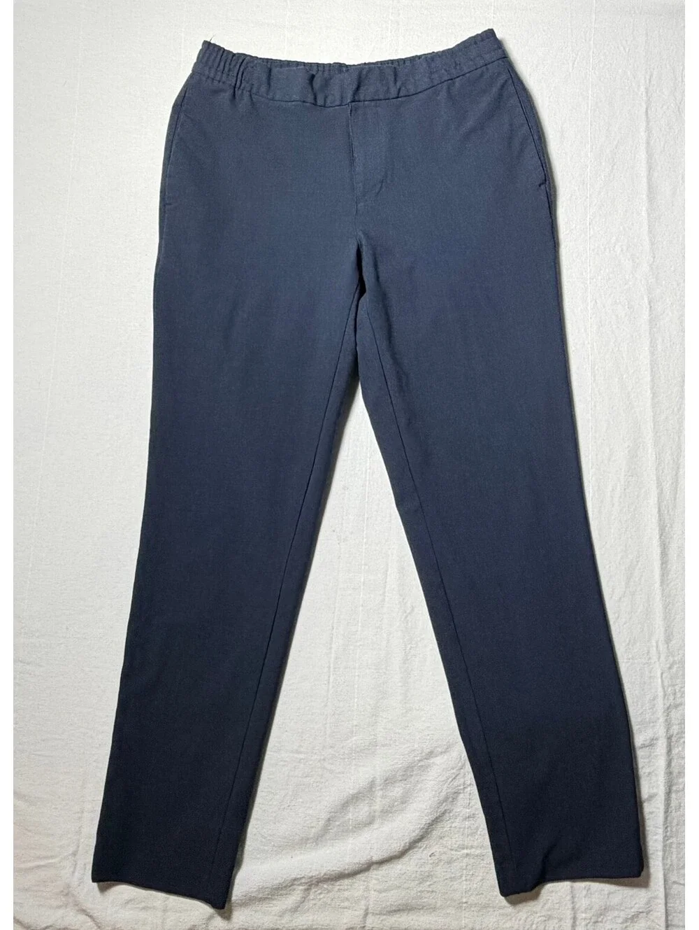 Banana Republic Men’s Blue Pull-On Pants Elastic Waist Stretch Casual